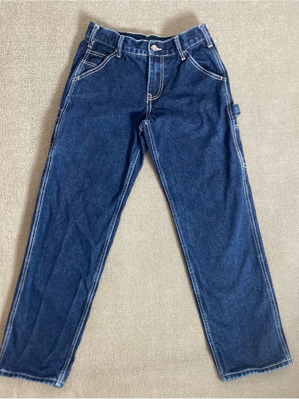 John Galt x Yellow Rat Bastard Baggy Straight Utility Denim Jeans- Streetwear